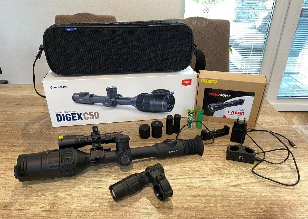 Pulsar Digex C50 s prísvitom 940 nm