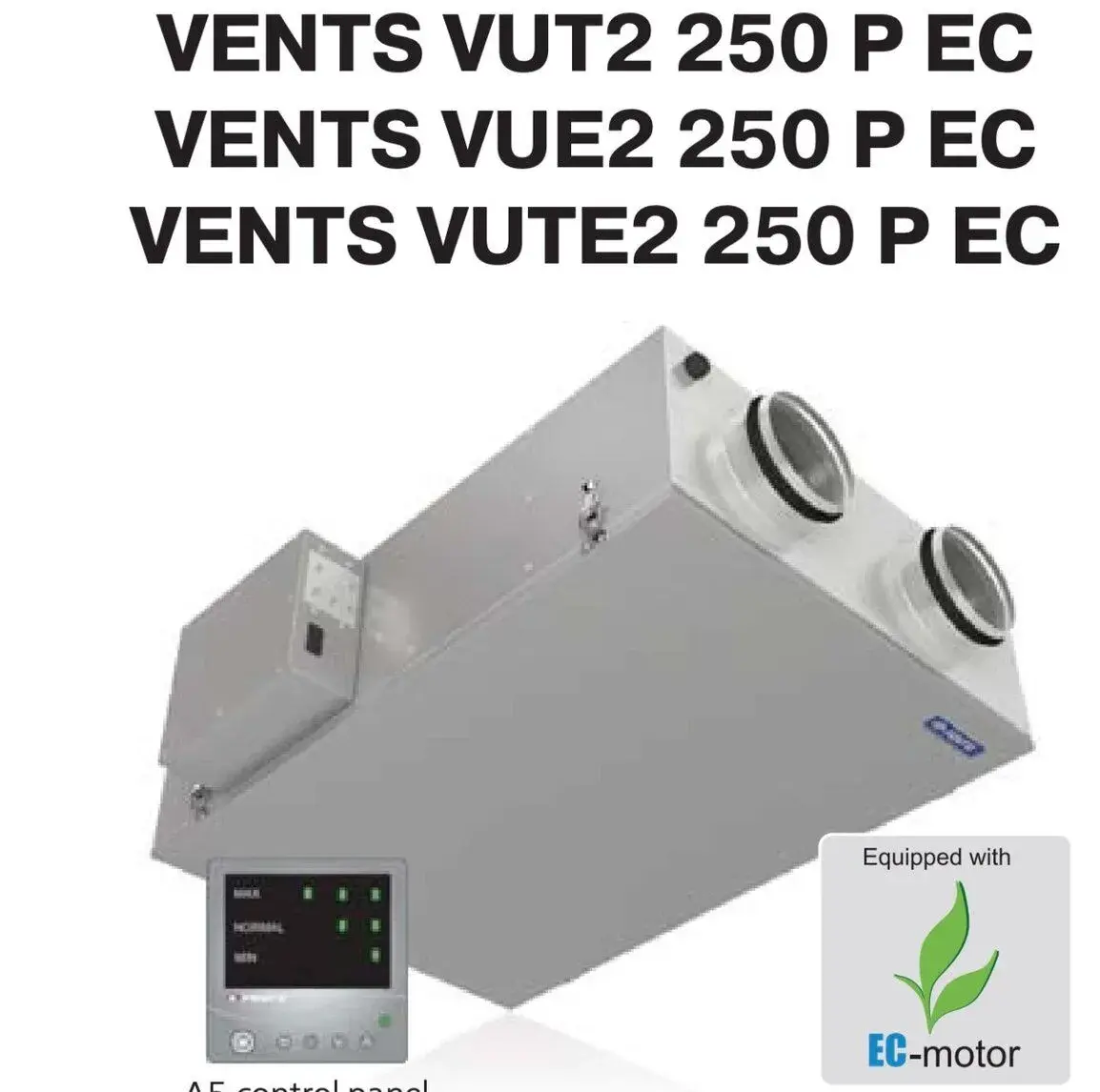 Rekuperačná jednotka VENTS VUE2 250 P EC