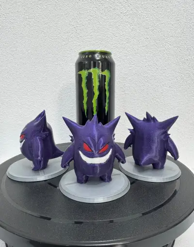 Mini Gengar Pokémon 3 kusy