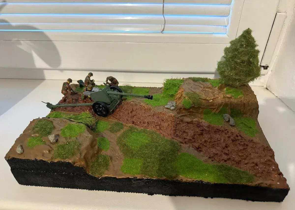 Diorama nemecke delo