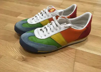 Botas rainbow PRIDE dúhové tenisky 43
