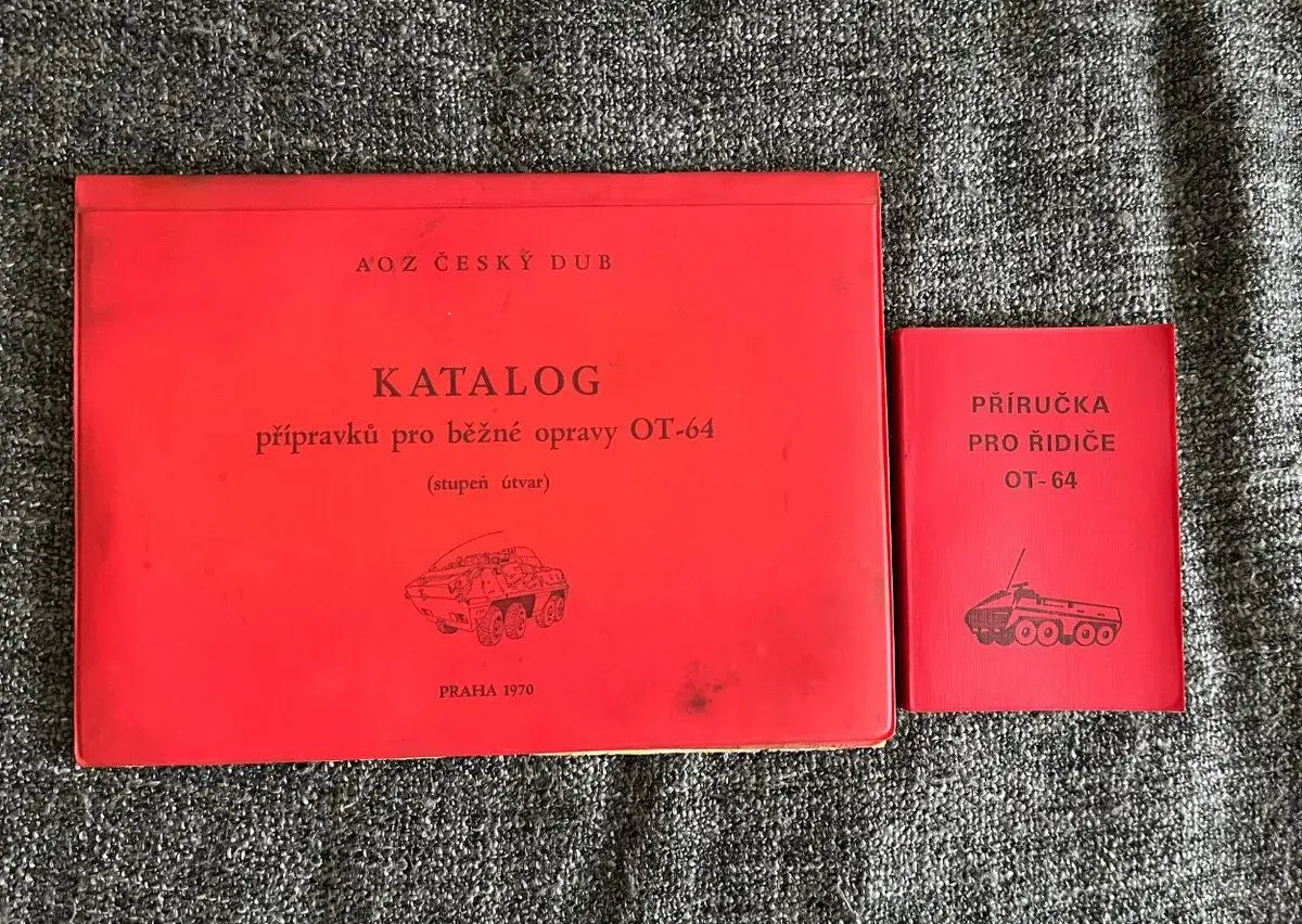 Katalóg prírpavkov OT-64 SKOT, príručka OT-64