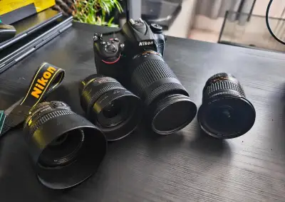 Nikon D7200 + 4 objektívy