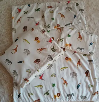 Detske obliecky s vyplnou-Layette jungle 2 komplety