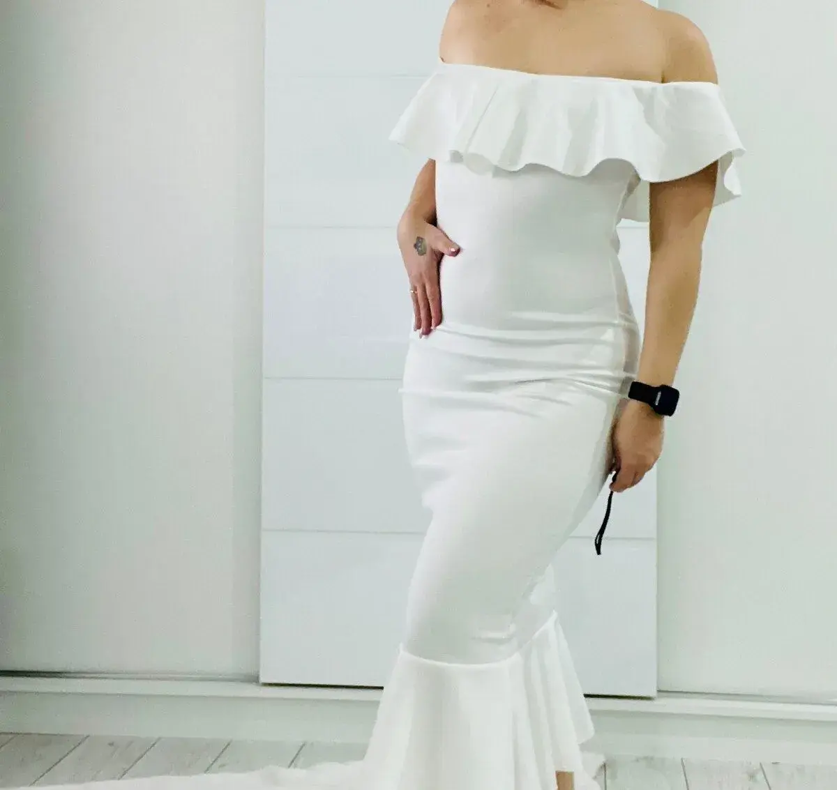 Biele elegantné šaty - Nové