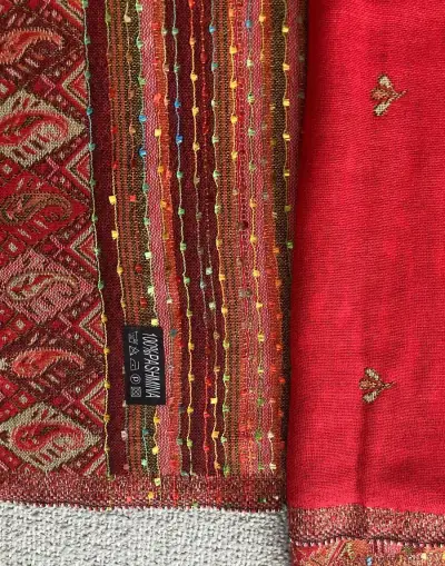Pashmina šál/ šatka kašmírová vlna