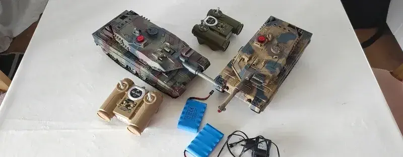 RC model - súbojové tanky na diaľkové ovládanie