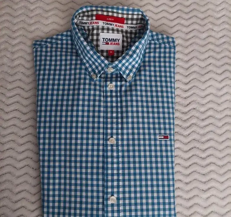 Pánsku košeľu TOMMY HILFIGER JEANS