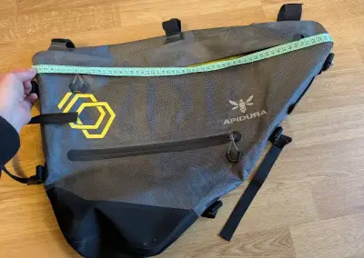 Apidura taška na rám, 14l