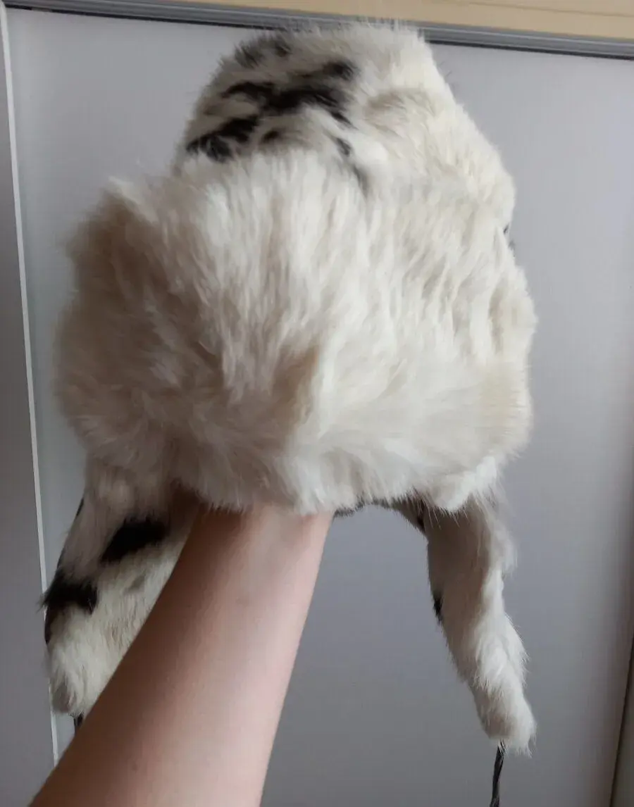 Kožušinová čiapka ušianka dámska