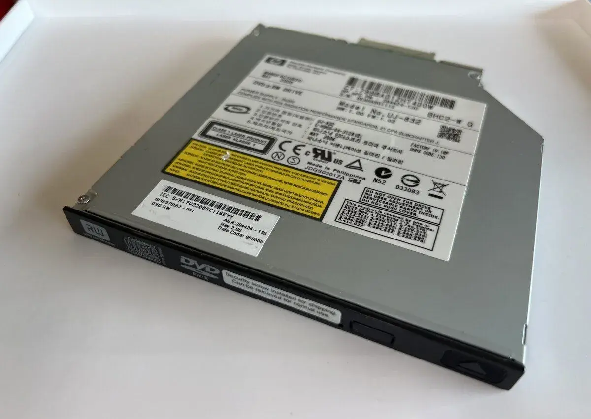 DVD mechanika pre HP notebook model No. UJ-832