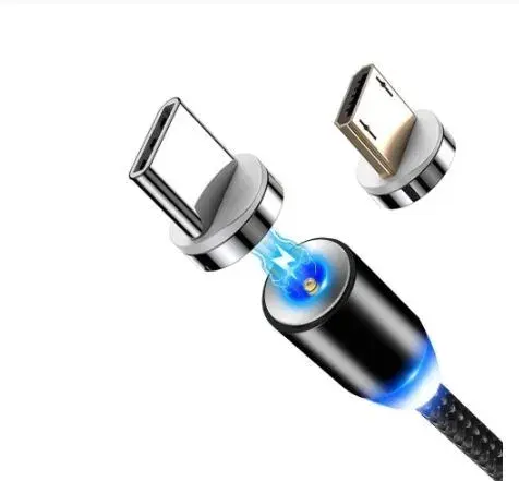 Dva magnetické USB káble a 12 koncoviek