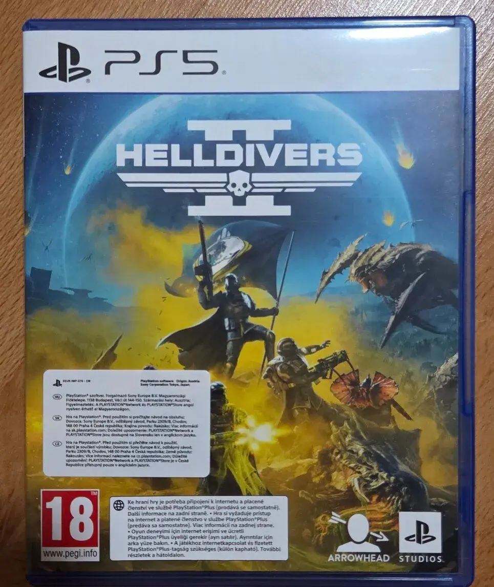 PS5 hra Helldivers 2