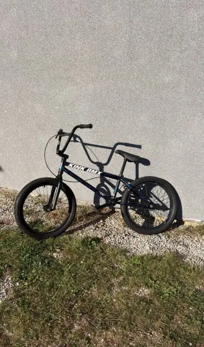 Kink BMX – čierno-modrý 🔥