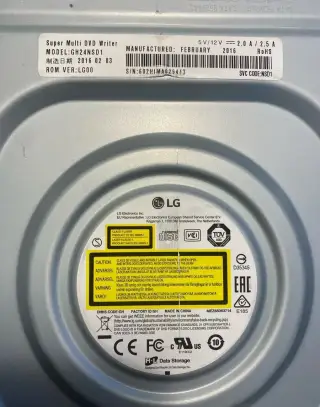 DVD burner optická mechanika