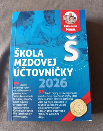 Jozef Mihál - Škola mzdovej účtovníčky 2026