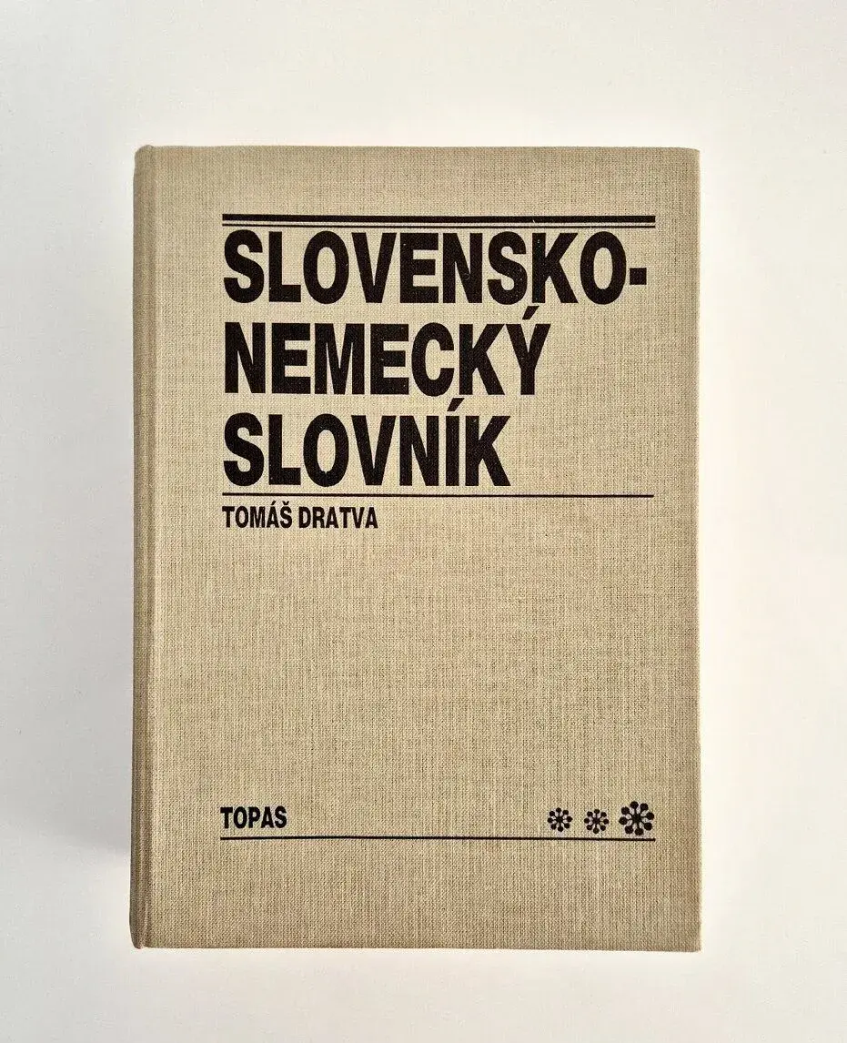 Slovensko-nemecký slovník – Tomáš Dratva
