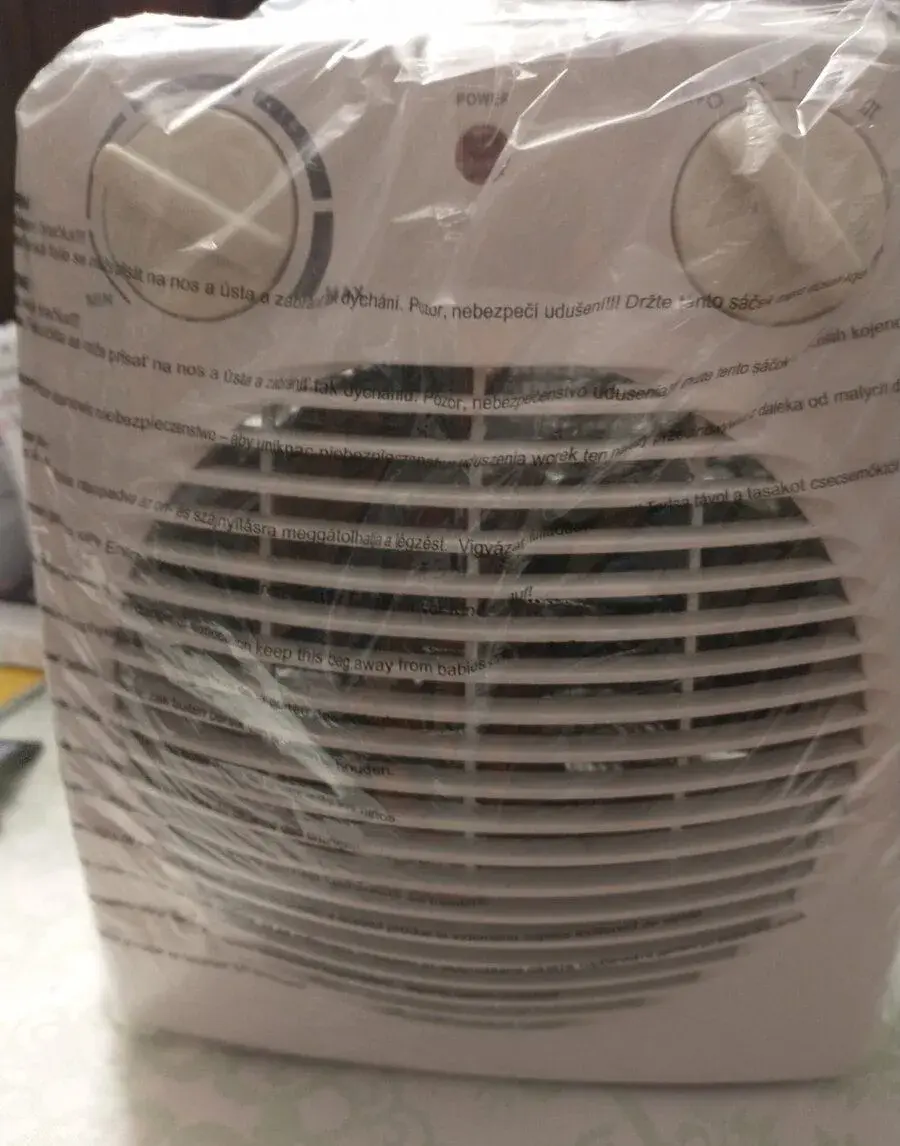 Teplovzdušný ventilátor