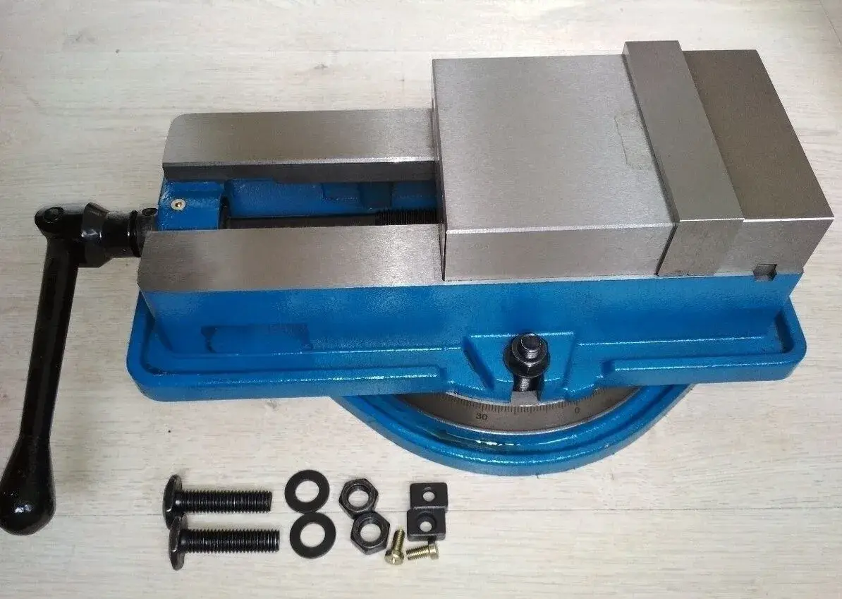 Strojný zverák 125 mm otočný