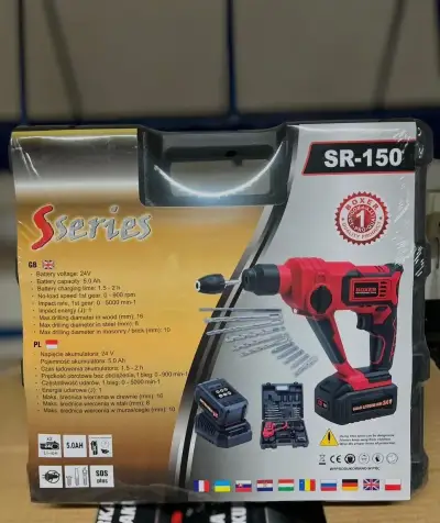 Elektricka vrtačka PRIKLEPOVA + SDS + 2x batérie 5.0Ah