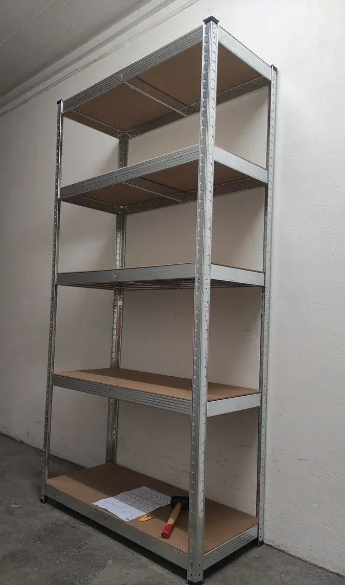 Zadarmo priveziem kvalitné regále 180x90x40cm, 175kg/polica