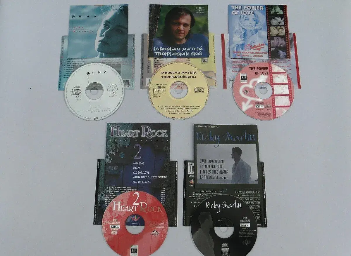 CD nosiče za 0,5€.