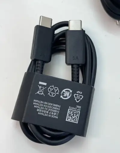originál Samsung 1m 5A kábel USB-C / USB-C.