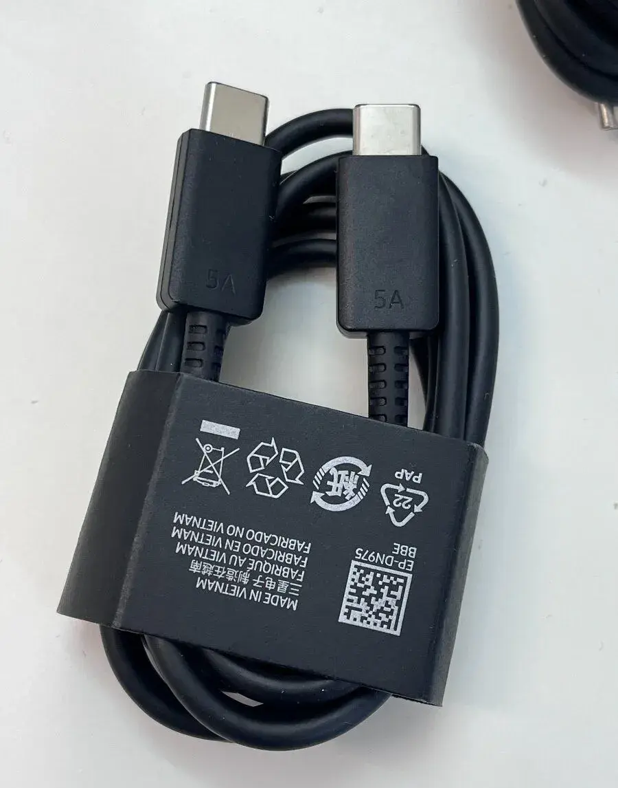 originál Samsung 1m 5A kábel USB-C / USB-C.