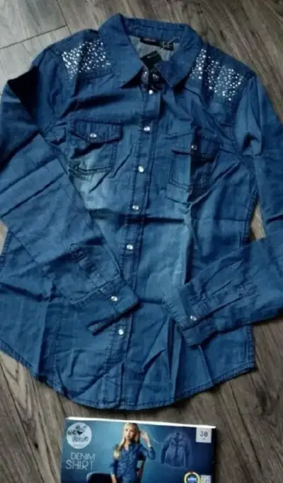 Nová rifľová košeľa značky Denim