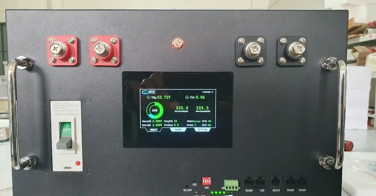 Fotovoltická fotovoltaická solárna batéria 51.2V,17kWh-SKLAD