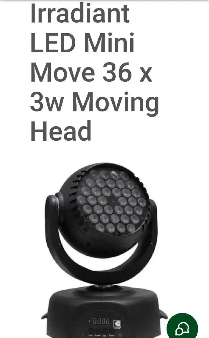 Otočné hlavice Irradiand led mini
