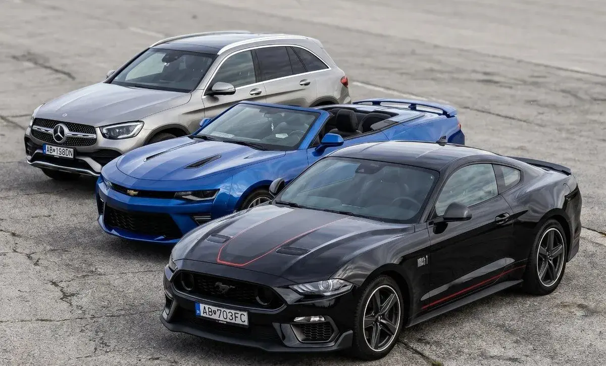 Darčekový poukaz na jazdu športiakom - Mustang, Camaro, Merc