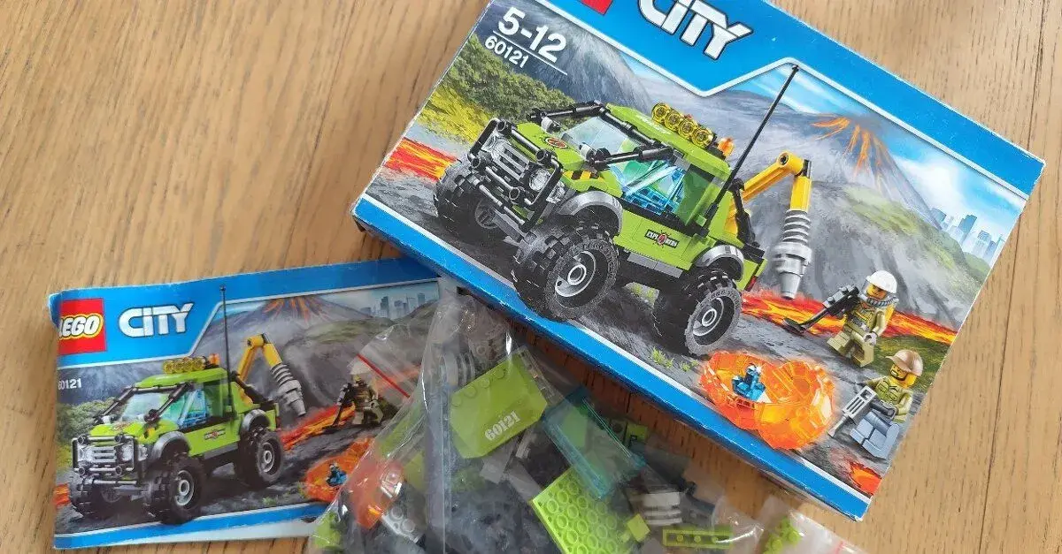 Lego City 60121 Sopečné prieskumné vozidlo.