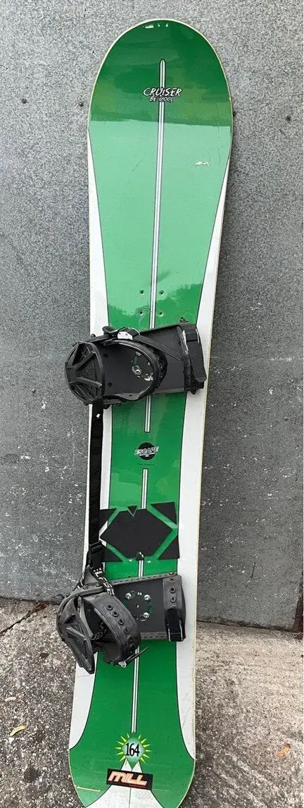 Snowboard s viazaním
