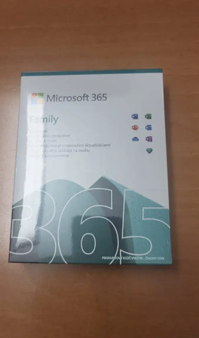 Microsoft 365 Family SK (BOX)
