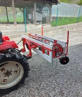 Pásová hrabačka mini
