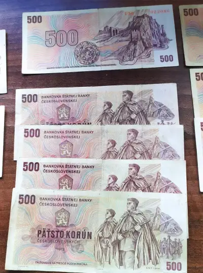 ČS bankovky 500 kčs, 18ks