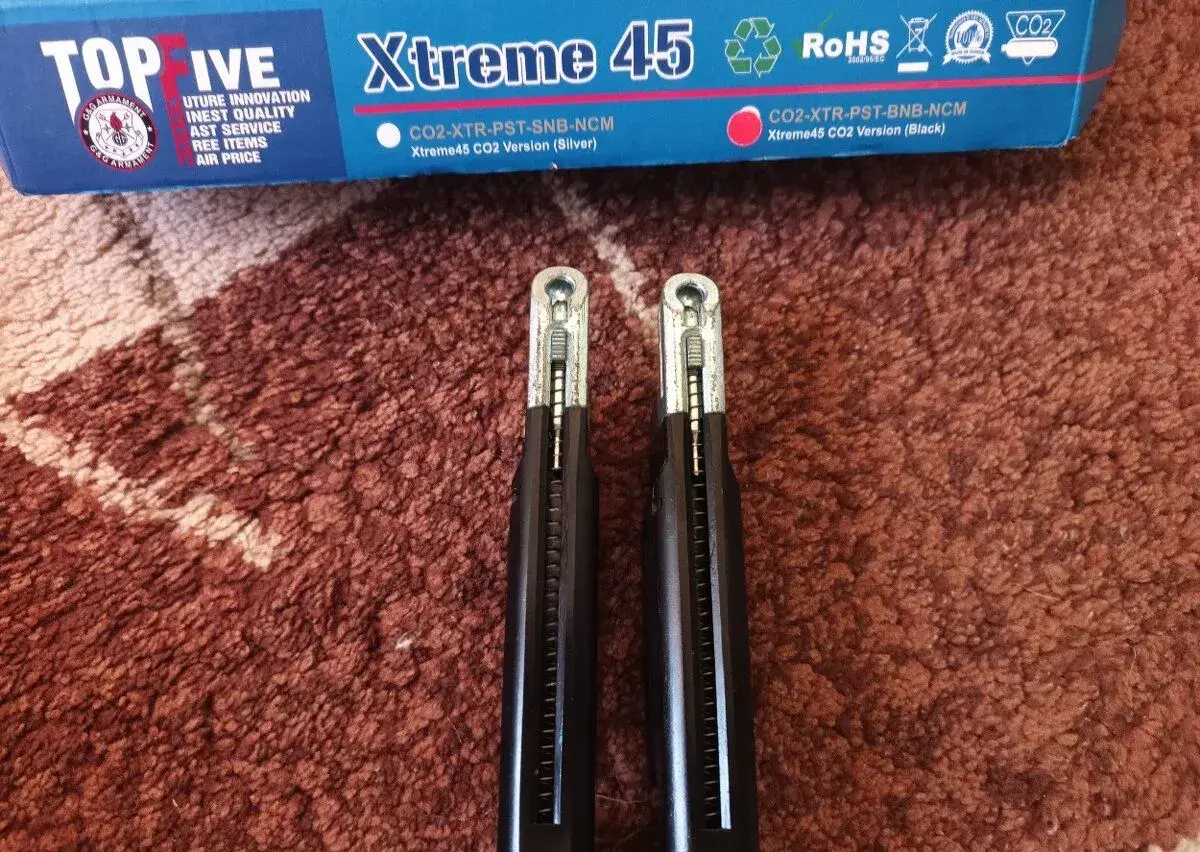 CO2 zásobníky pre g@g colt extreme 45