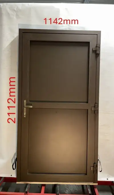 Nové hliníkové dvere