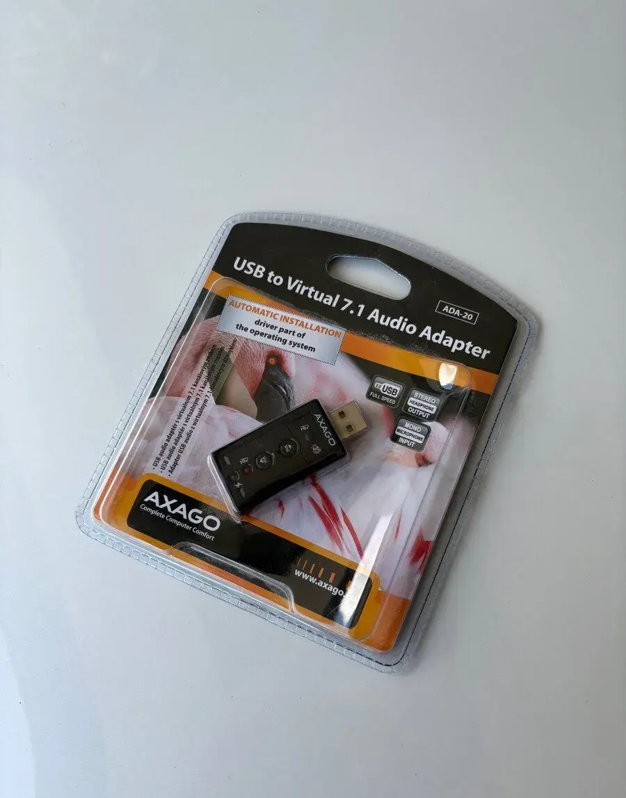 USB Virtual 7.1 zvuková karta