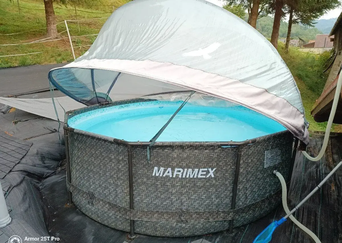 Bazén Marimex 3,05m,kopula,filtrácia ,solinator.
