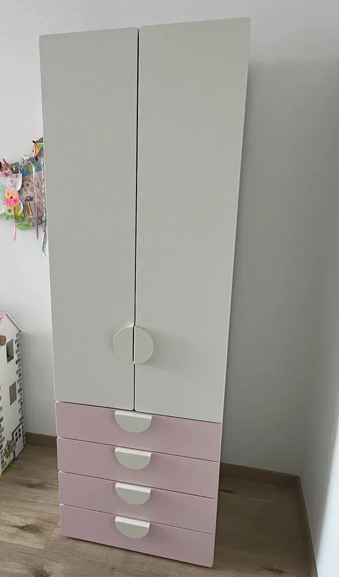 Detska skrina SMASTAD/PLATSA (IKEA) so 4 zasuvkami