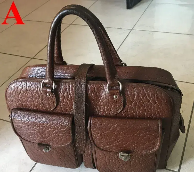 starožitné kožené tašky, aktovky, kufre, kabelky, batožina
