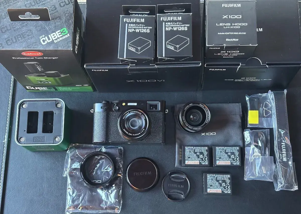 Fujifilm X100VI + WCL + kopec príslušenstva (v záruke)