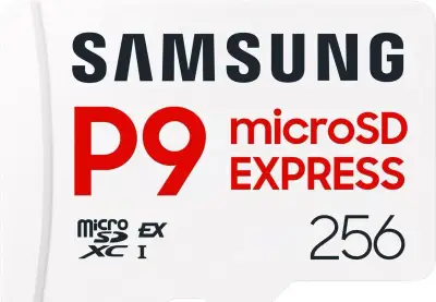 Novú Samsung microSD Express 256GB P9 pamäťovú kartu
