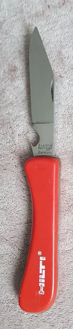 Zatvárací nôž solingen (reklamný predmet HILTI)