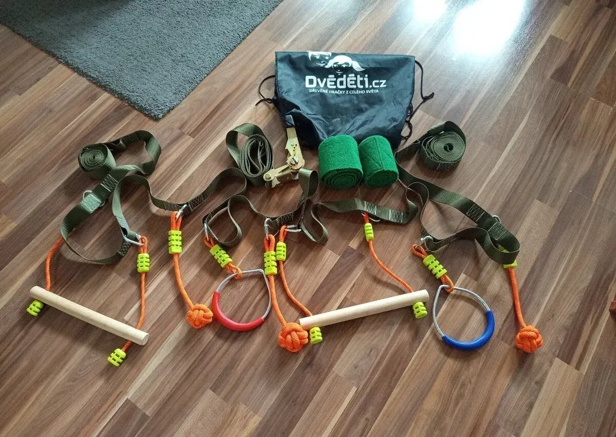 2Kids Toys Ninja prekážková, lezecká dráha
