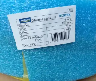 Dilatačný pás, podlahovka, podlahové kúrenie