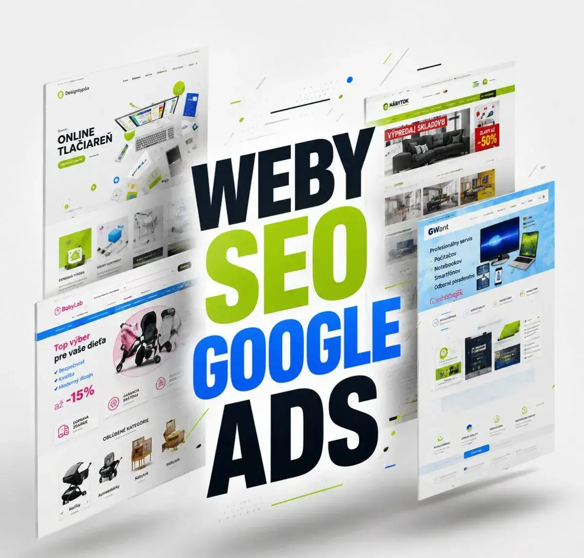 ⭐ Tvorba web stránok a e-shopov | SEO | Google ads