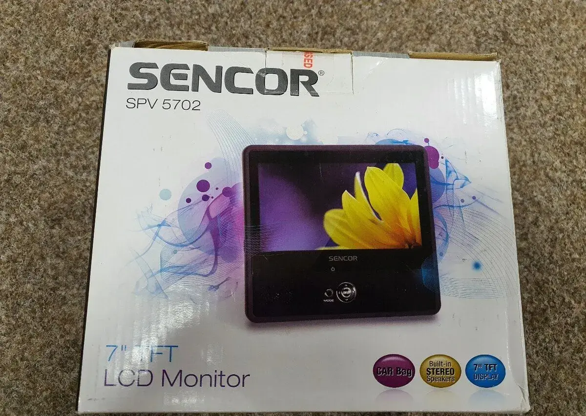 7" TFT LCD monitor